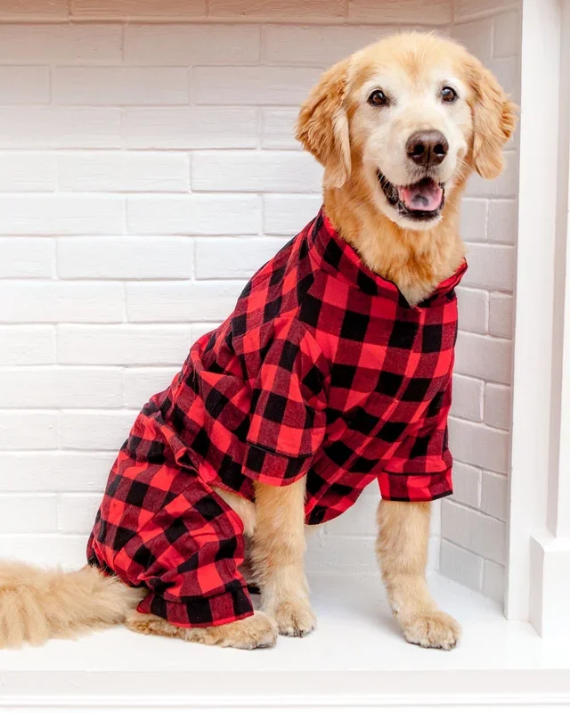 Buffalo Check Flannel Dog PJ’s (FINAL SALE)