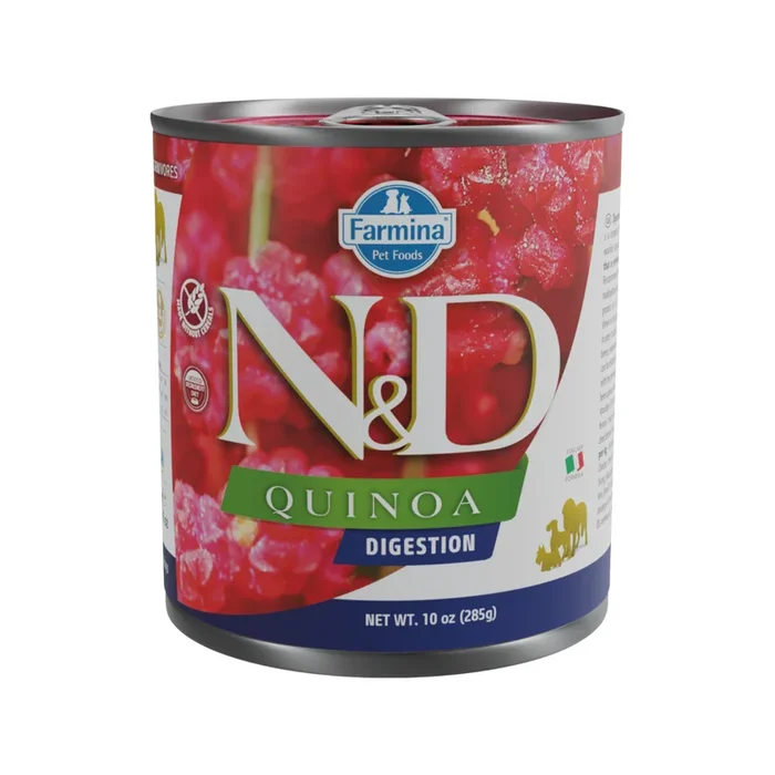 Canned Dog Food – N & D – QUINOA – Digestion Lamb – Adult