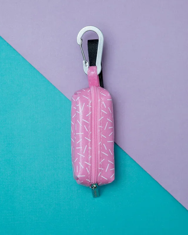 Pink Sprinkles Dog Waste Bag Dispenser