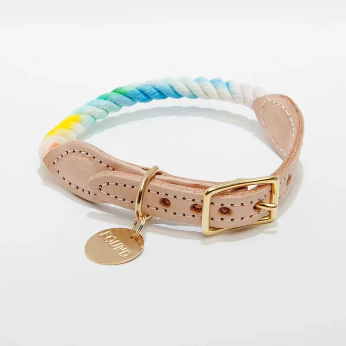 Rope Collar in Dog & Co. Ombre