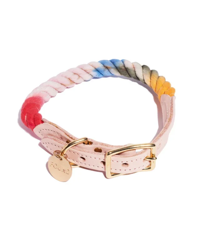 Rope Collar in Henri Ombre (Made in the USA)