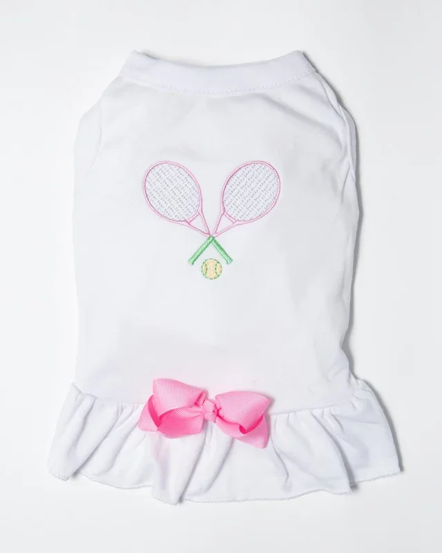 Tennis Match Dog Dress (CLEARANCE)