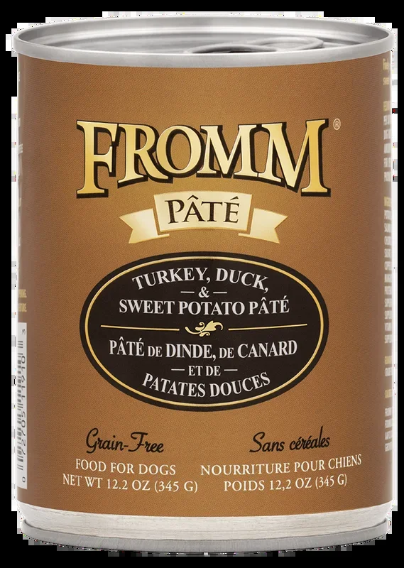 Turkey, Duck & Sweet Potato Pâté from Fromm